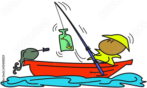 Pescando botellas