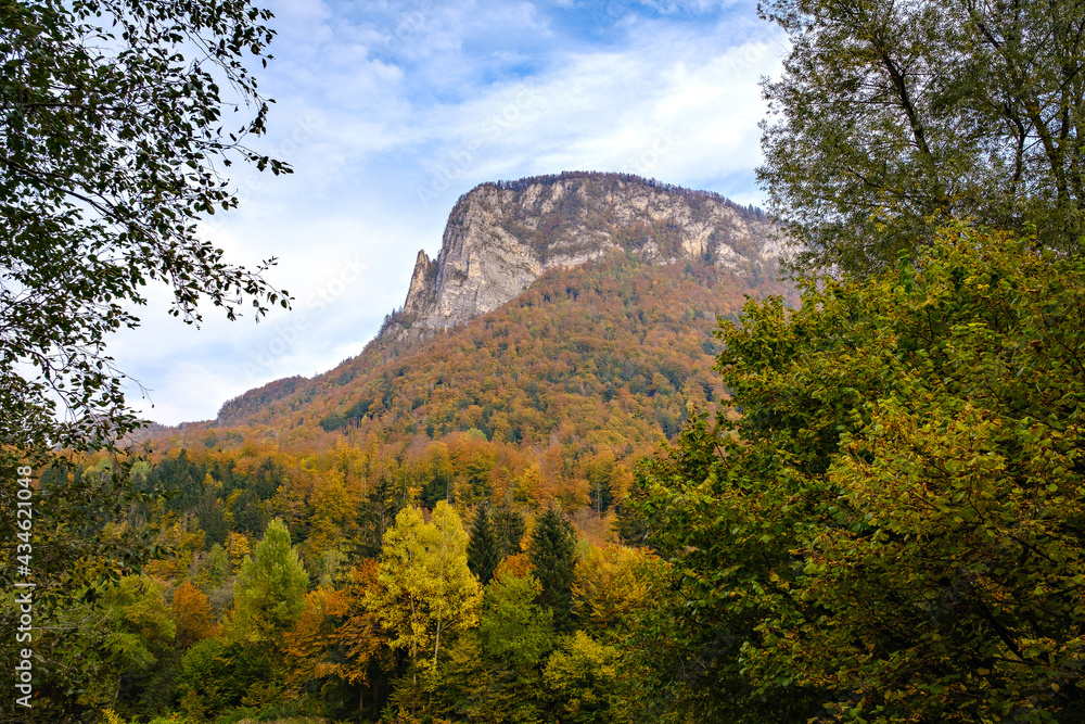 Babji zob rock near Bled in Slovenia