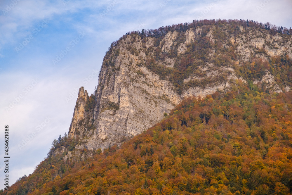 Babji zob rock near Bled in Slovenia