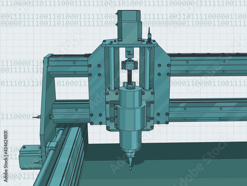 CNC machine for 3D carving