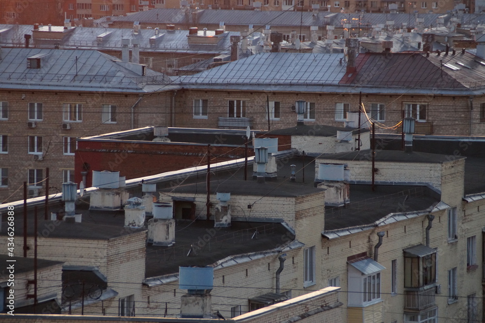 Fototapeta premium roofs of town