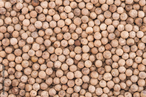 White pepper close up photo high resolution. Top view background