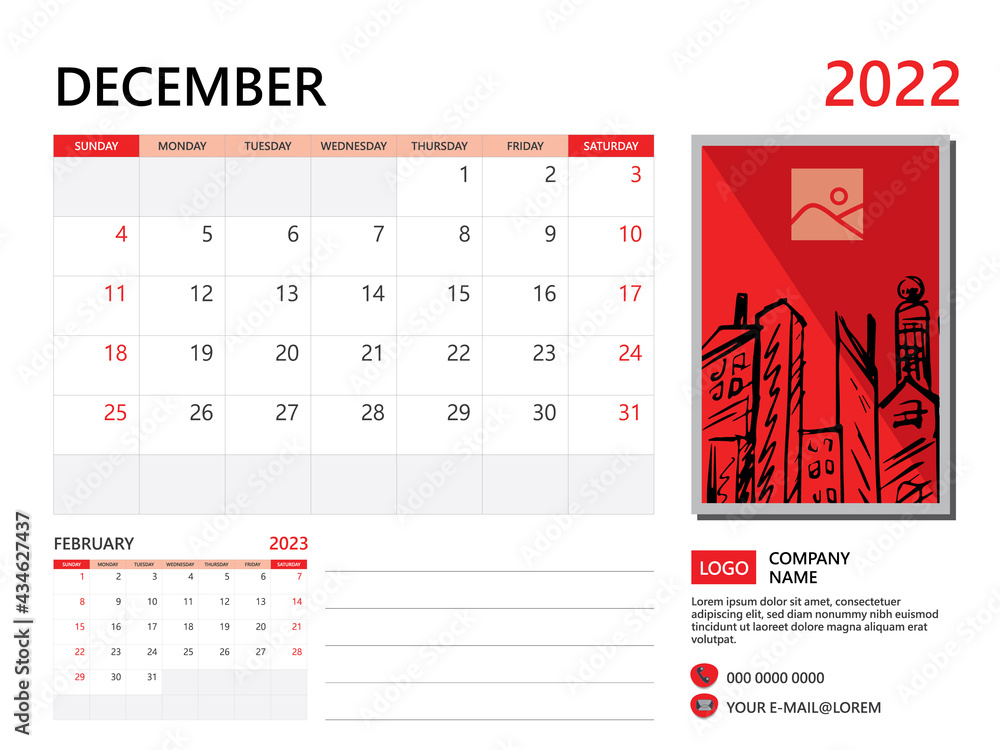 Calendar Planner 2022 And Set Of 12 Months December 2022 Template calendar-planner-2022-and-set-of-12-months-december-2022-template