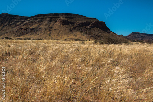 typical beautiful nambian landscape photo