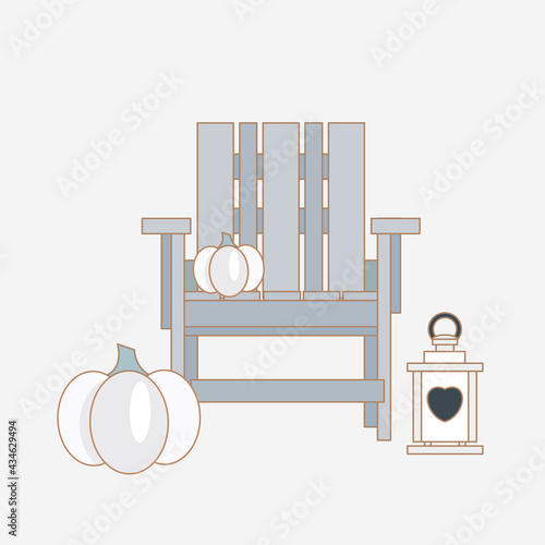 Seasonal house outdoor decoration