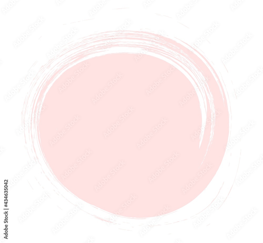 Abstract spot in the form of a circle. Background for text and design. Vector illustration.