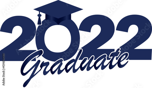 Blue Class of 2022 Graduate