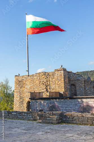 Billede på lærred Ruins of medieval stronghold Tsarevets, Veliko Tarnovo, Bulgaria