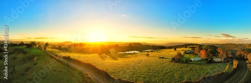 Sunset Australian Landscape