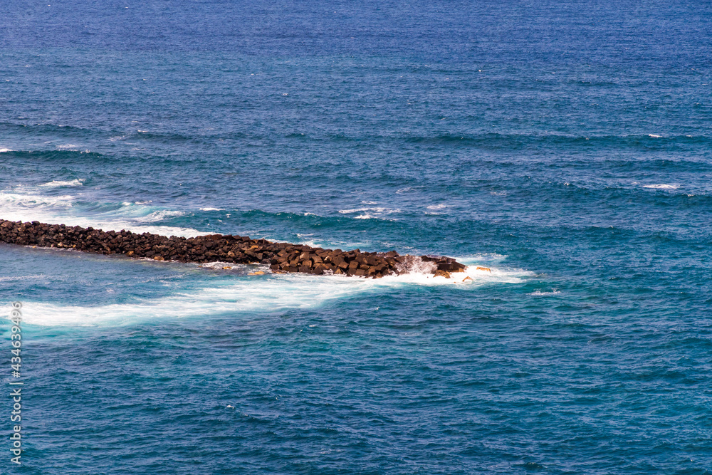 Fototapeta premium Paisaje en el Puerto de la Cruz