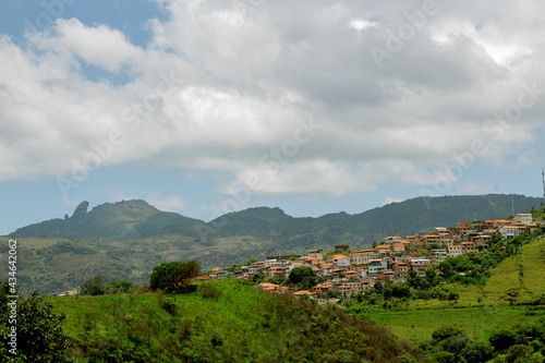 Cidade historica de Ouro Preto em Minas Gerais