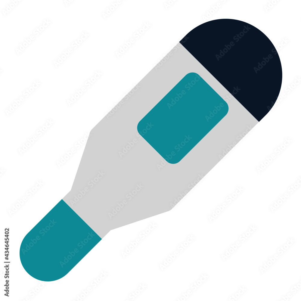 icon thermometer using flat style and blue color dominate icon thermometer using flat style and blue color dominate