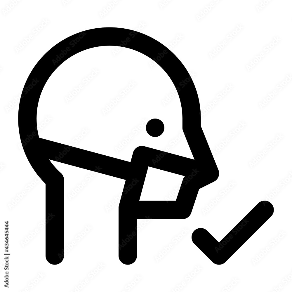 icon mask using line style