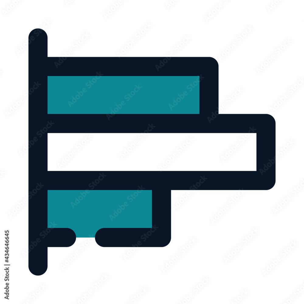 icon poll statistic using filled line style and blue color icon poll statistic using filled line style and blue color