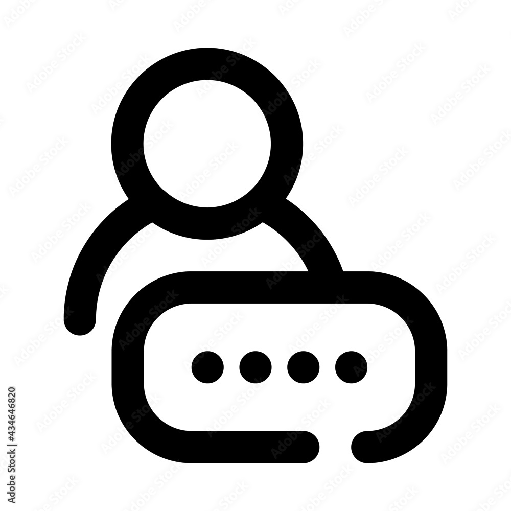 icon privacy friend using line style icon privacy friend using line style