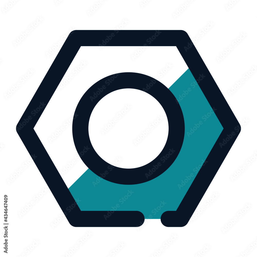 icon bolt using filled line style and blue color icon bolt using filled line style and blue color