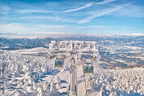 蔵王の雪原（山形県）
