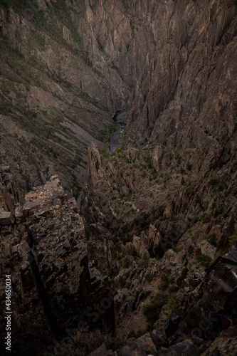 Erosion Fades into the Black Canyon of the Gunnison