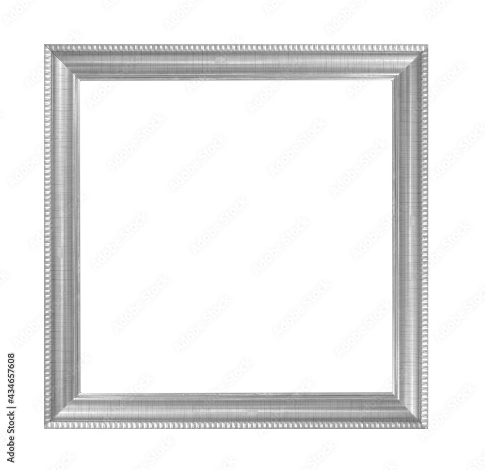 Fototapeta premium vintage picture and photo frame isolated on white background