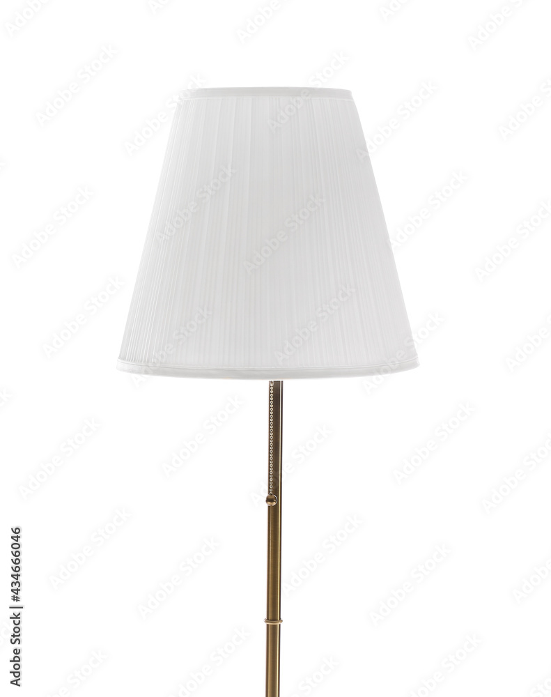 Stylish lamp on white background Stylish lamp on white background
