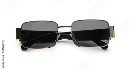 Free Download Stylish sunglasses on white background - GFXLoad
