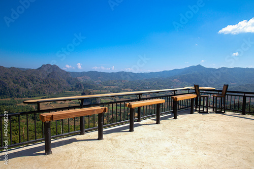 Thailand, Balcony, Building Terrace, Wood - Material, Furniture © weera