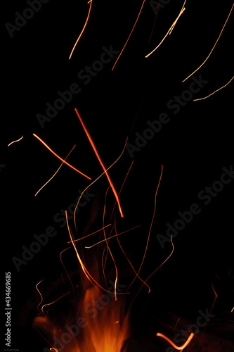 火の粉 sparks