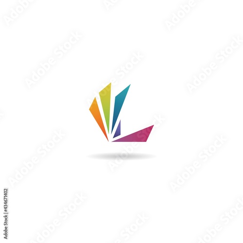 initial l colorful logo design icon inspiration Free Download initial l colorful logo design icon inspiration - GFXLoad