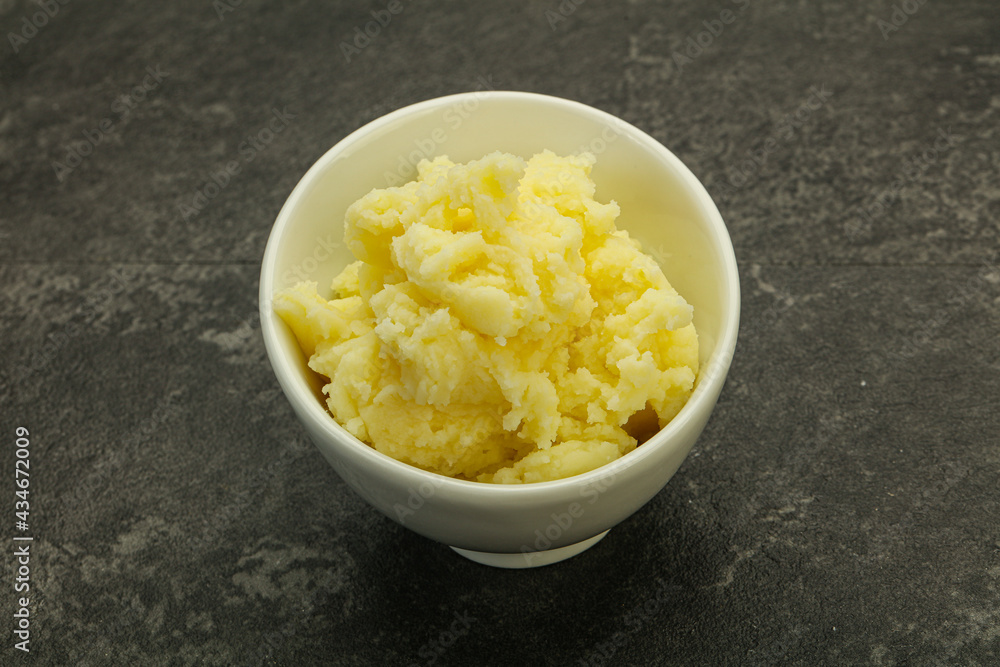 Mashed potato in the bowl Mashed potato in the bowl