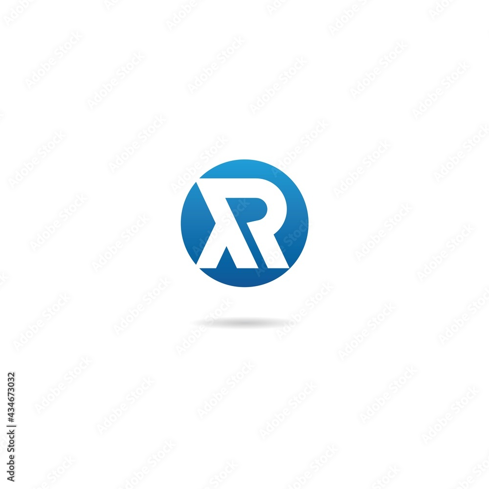 initial r on circle logo design icon inspiration initial r on circle logo design icon inspiration
