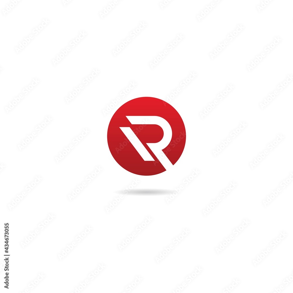 initial r on circle logo design icon inspiration initial r on circle logo design icon inspiration