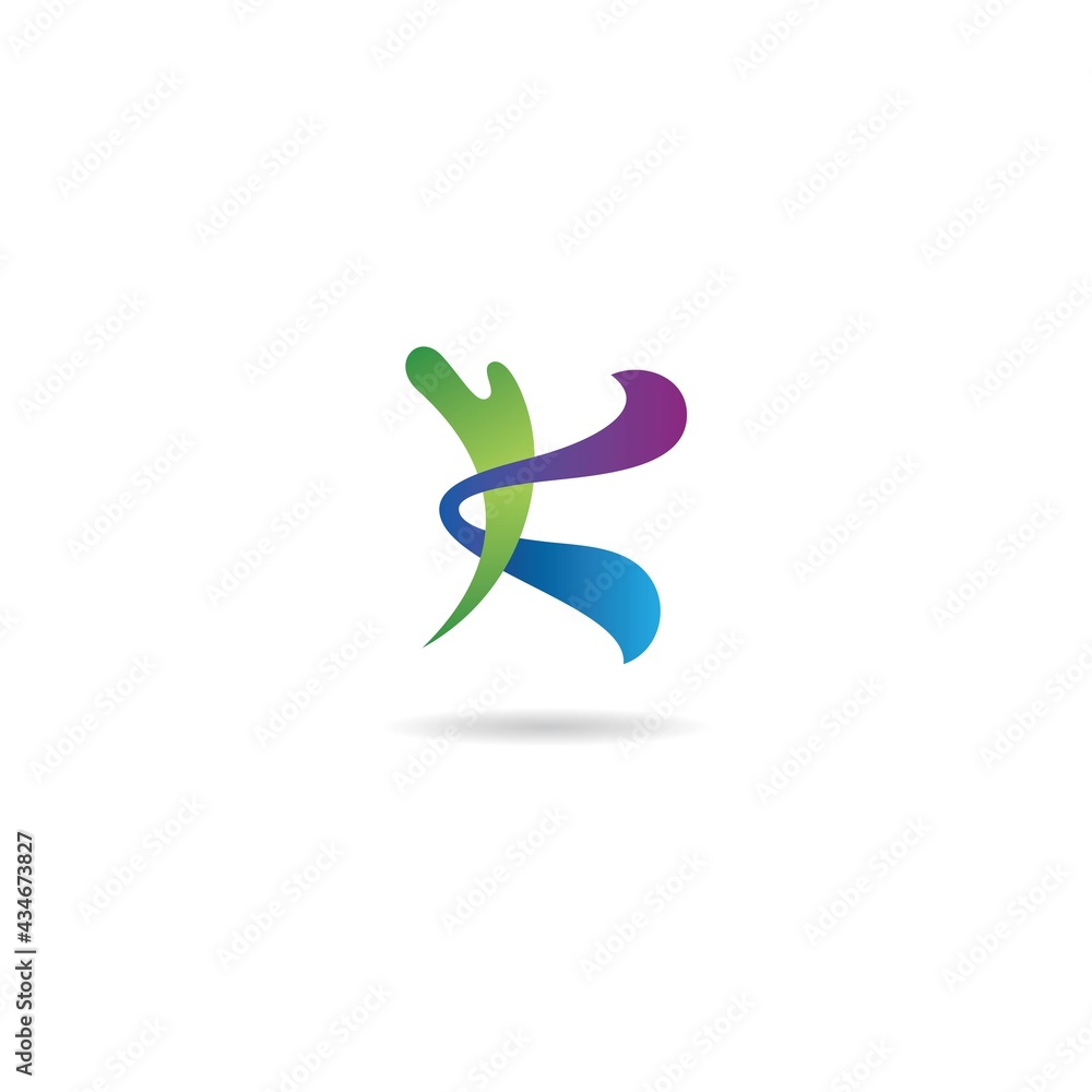 initial k colorful logo design icon inspiration initial k colorful logo design icon inspiration