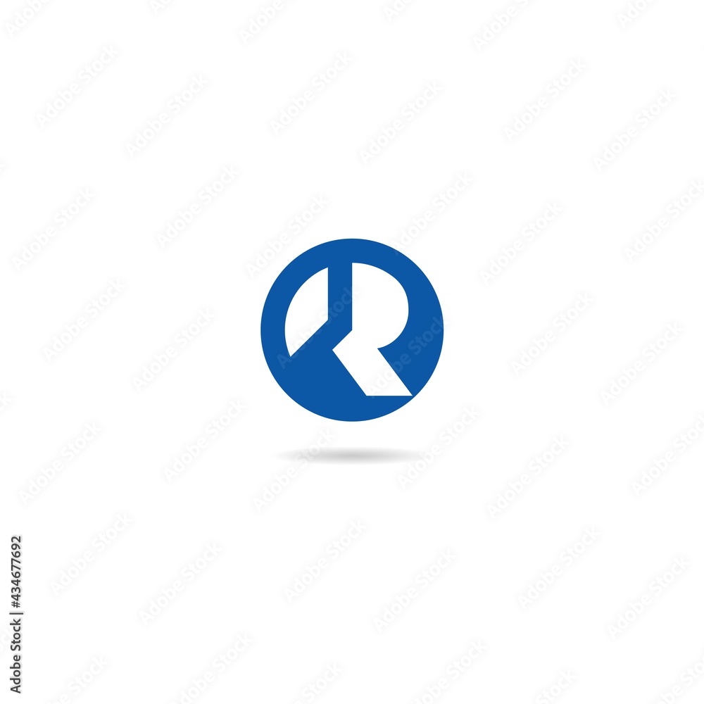 initial r on circle logo design icon inspiration initial r on circle logo design icon inspiration
