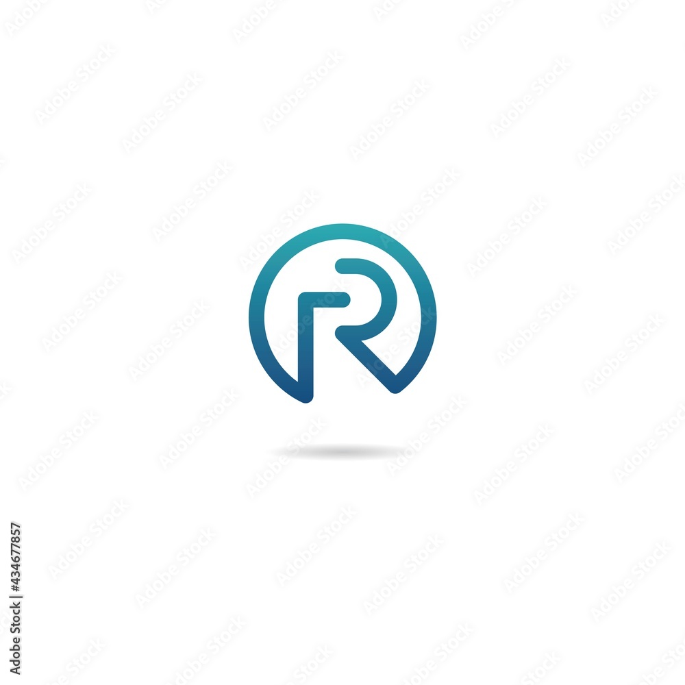 initial r logo design icon inspiration initial r logo design icon inspiration