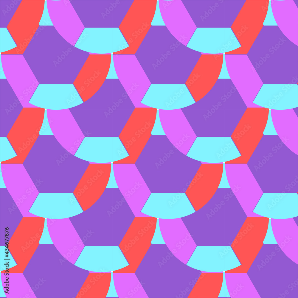 Fototapeta premium Geometric pattern for your design and background