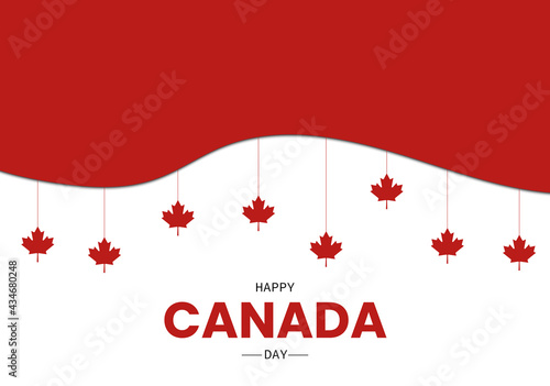 Canada Day Simple Greeting Card