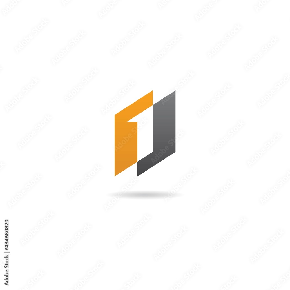 number 1 with building logo design icon inspiration number 1 with building logo design icon inspiration