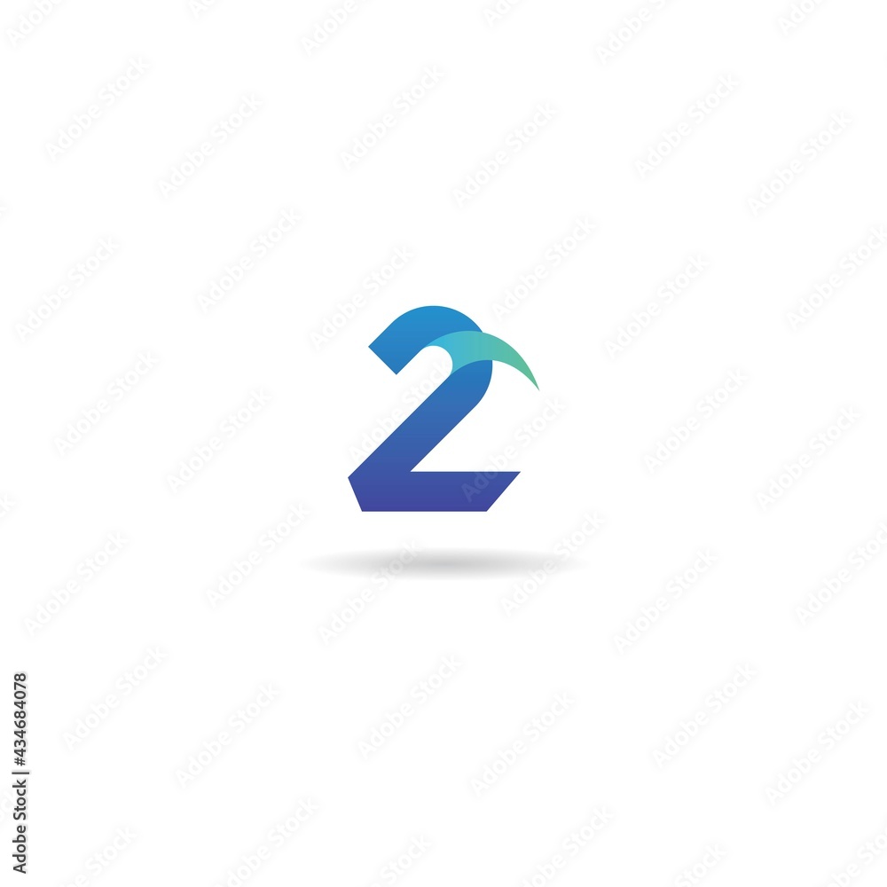 number 2 logo design icon inspiration number 2 logo design icon inspiration