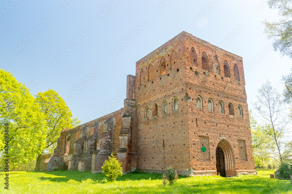 Ruins of a 14th century gothic church in Steblewo, Poland. Ruins of a 14th century gothic church in Steblewo, Poland.