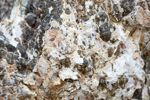 close up of a rock