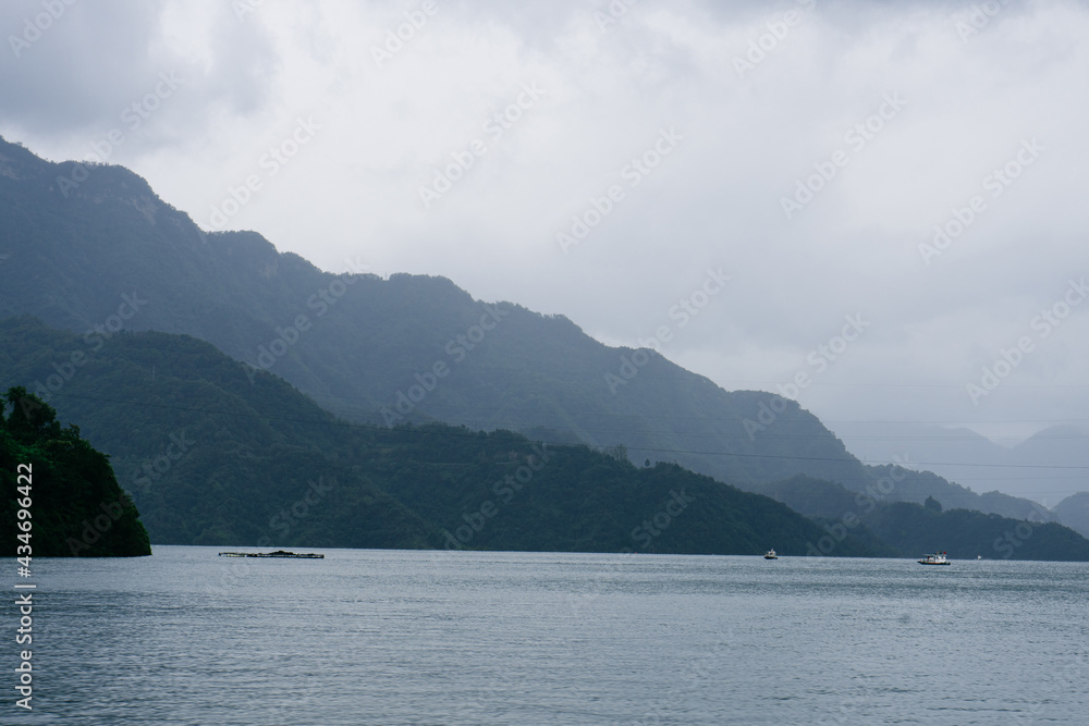 Beautiful Natural Scenery of Three Gorges in China