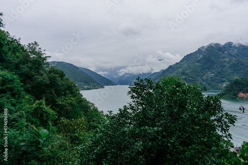 Beautiful Natural Scenery of Three Gorges in China photo