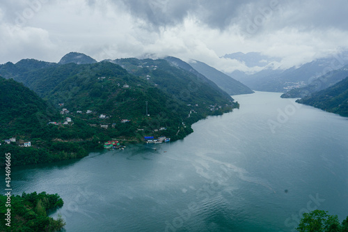 Beautiful Natural Scenery of Three Gorges in China photo