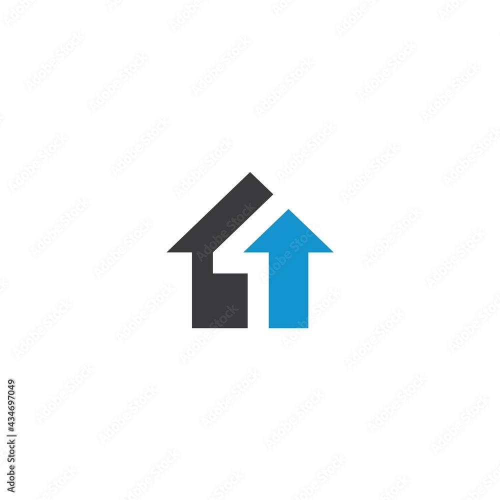number 4 with home logo design icon inspiration number 4 with home logo design icon inspiration
