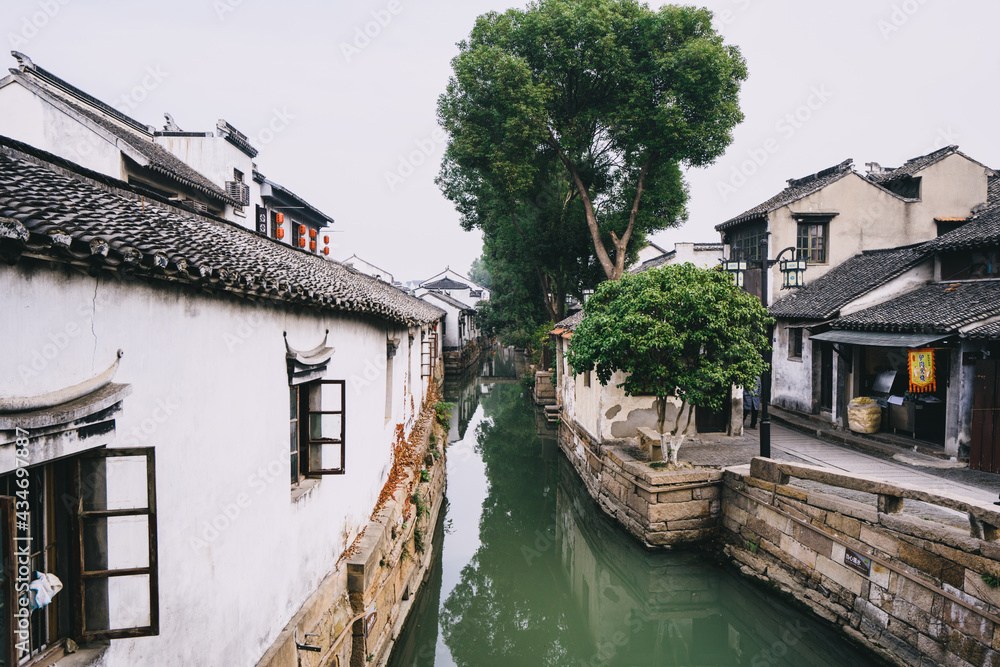 Ancient town of Luzhi, Suzhou, China, natural scenery Ancient town of Luzhi, Suzhou, China, natural scenery