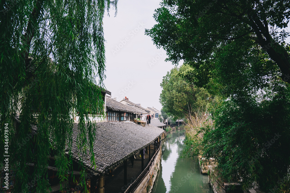 Ancient town of Luzhi, Suzhou, China, natural scenery