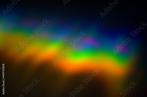Photography Rainbow distortion refraction swirl leaks overlay background wallpaper