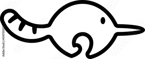 illustration of an platipus