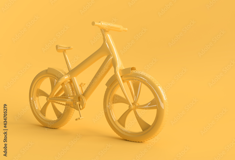 3D Render Concept of Modern Cycling 3D art design illustration. 3D Render Concept of Modern Cycling 3D art design illustration.