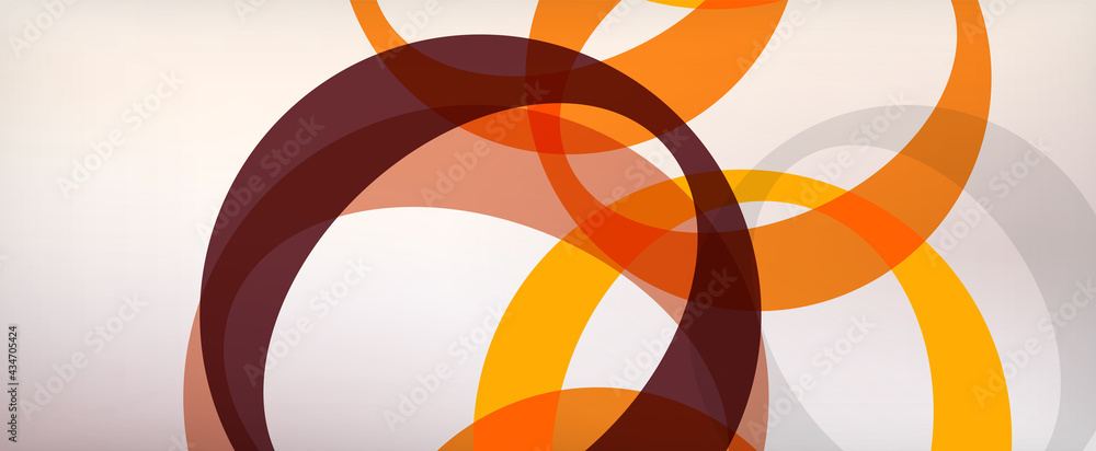Ring geometric shapes, o letter repetition wallpaper. Abstract background for business or technology presentations, internet posters or web brochure covers Ring geometric shapes, o letter repetition wallpaper. Abstract background for business or technology presentations, internet posters or web brochure covers